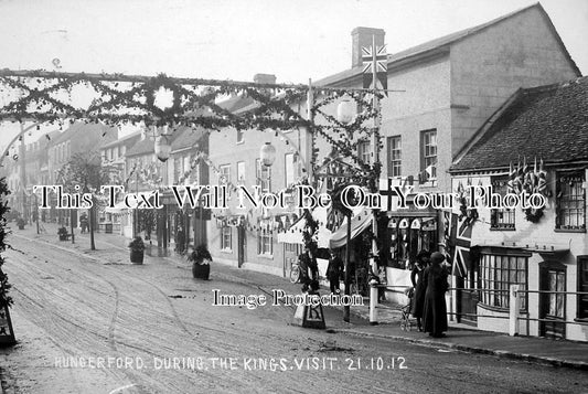 BK 811 - Kings Visit To Hungerford, Berkshire 1912