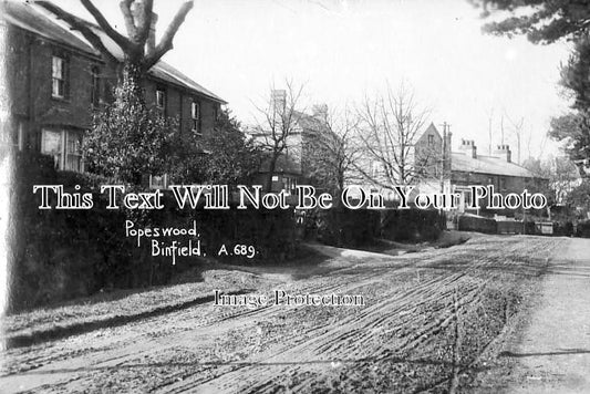 BK 812 - Popeswood, Binfield, Berkshire c1925