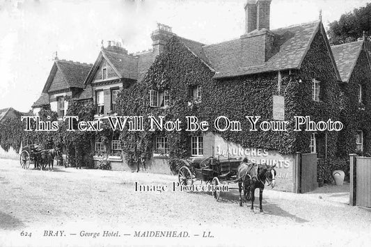 BK 814 - The George Hotel, Bray, Maidenhead, Berkshire c1913