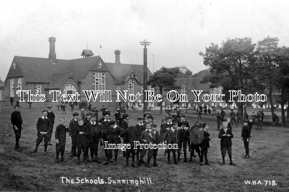 BK 836 - Sunninghill Schools, Berkshire
