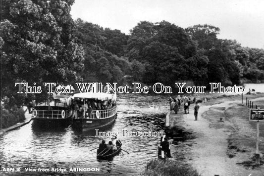 BK 84 - View From Bridge, Abingdon, Berkshire
