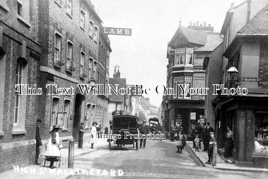 BK 849 - Lamb Hotel, George Hotel, High Street, Wallingford, Berkshire