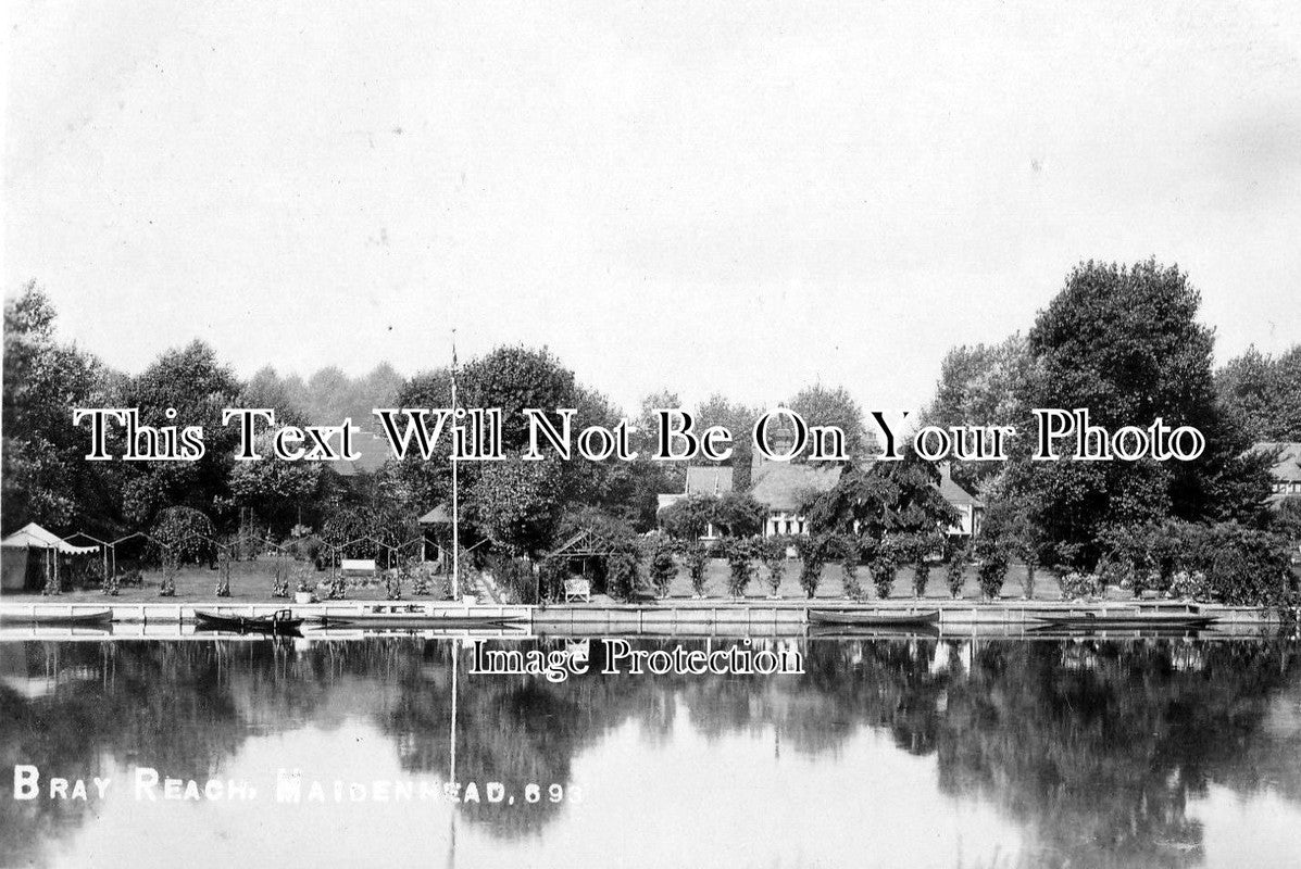 BK 856 - View In Bray Reach, Maidenhead, Berkshire c1907