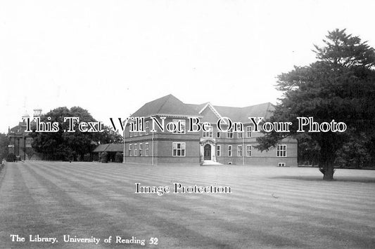 BK 871 - The Library, University Of Reading, Berkshire