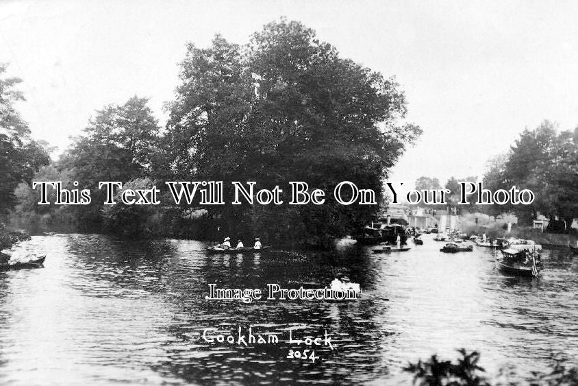 BK 874 - Cookham Lock, Berkshire c1920