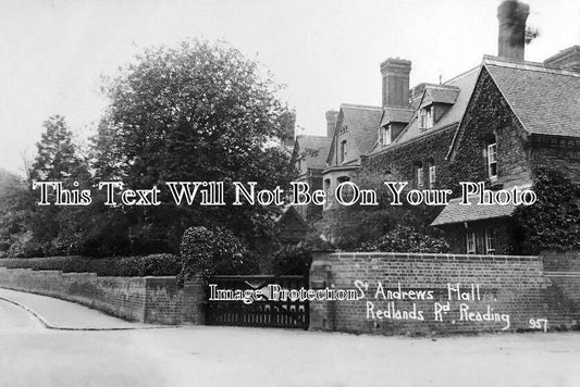BK 906 - St Andrews Hall, Redlands Road, Reading, Berkshire
