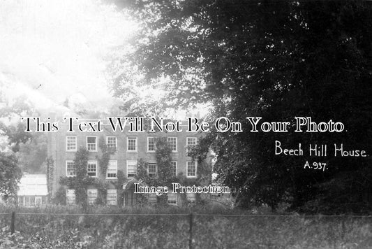 BK 927 - Beech Hill House, Berkshire c1913