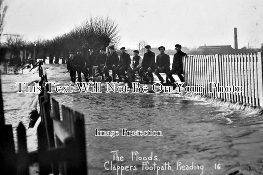 BK 934 - The Floods, Clappers Footpath, Reading, Berkshire