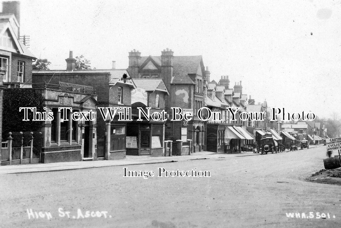 BK 950 - High Street, Ascot, Berkshire c1925