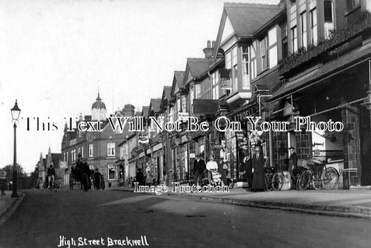 BK 971 - High Street, Bracknell, Berkshire c1913