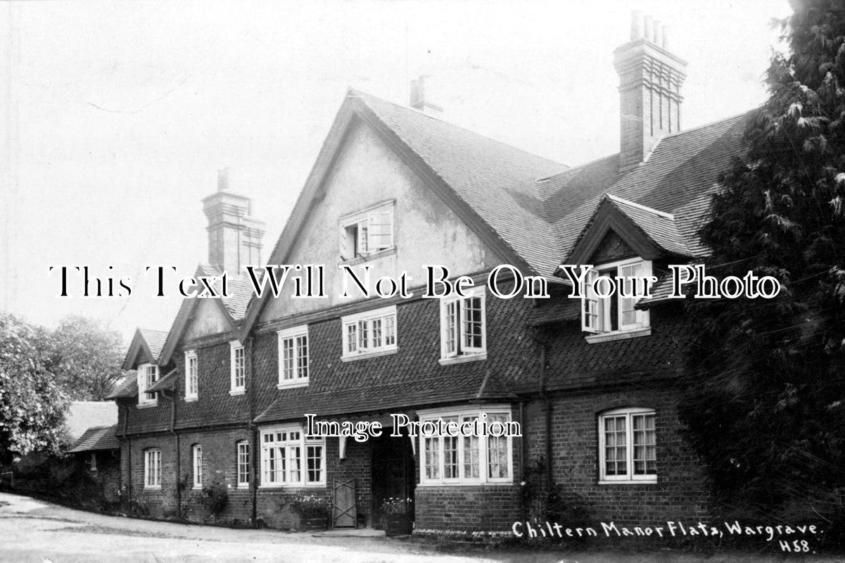 BK 982 - Chiltern Manor Flats, Wargrave, Berkshire c1921