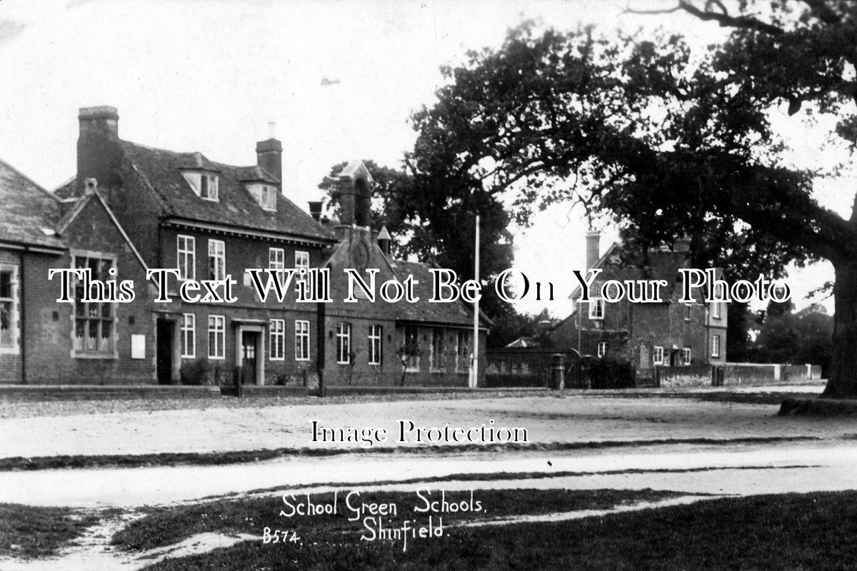 BK 995 - School Green Schools, Shinfield, Reading, Berkshire c1928