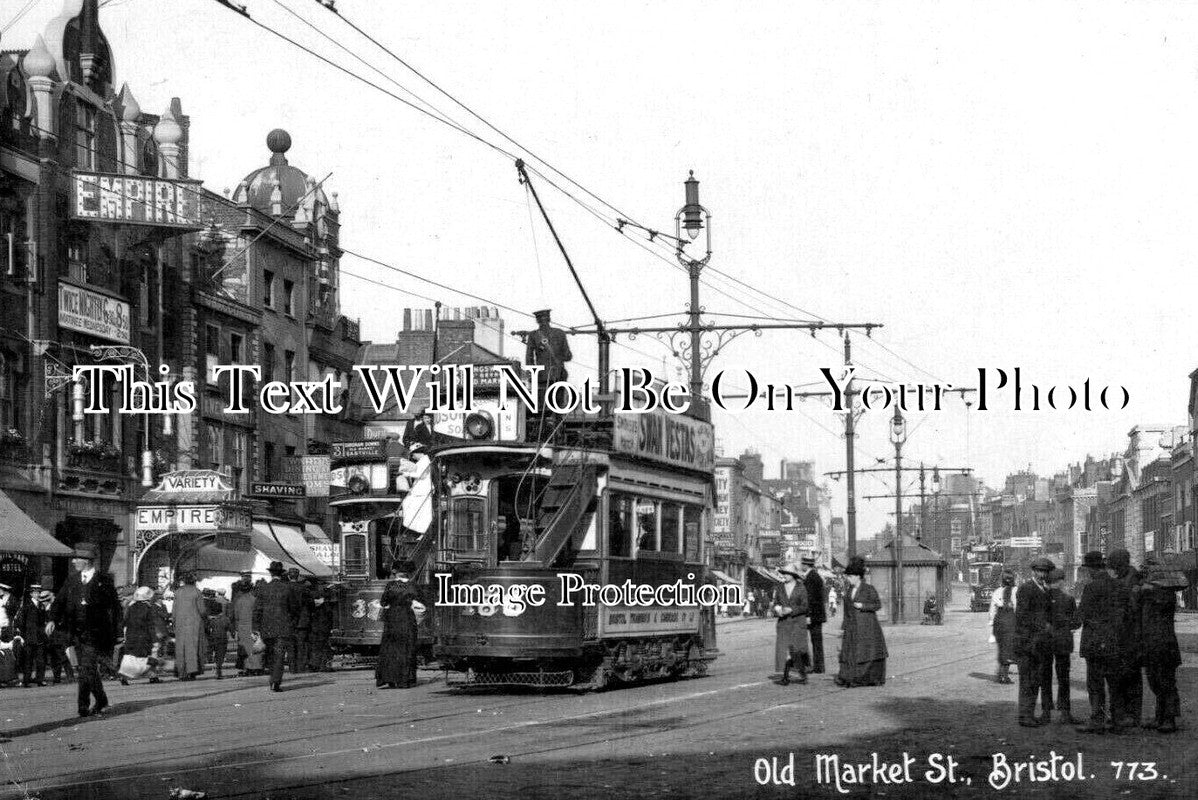 BR 1045 - Old Market Street, Bristol c1921