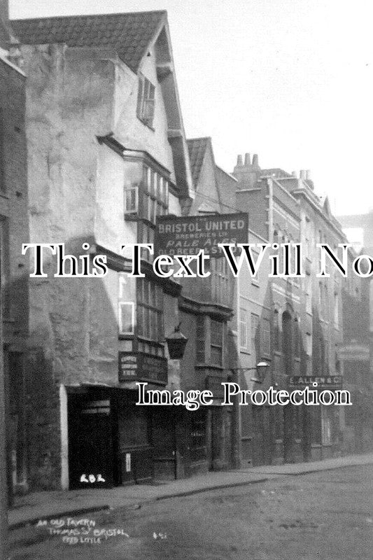 BR 1079 - An Old Tavern, Thomas Street, Bristol c1910