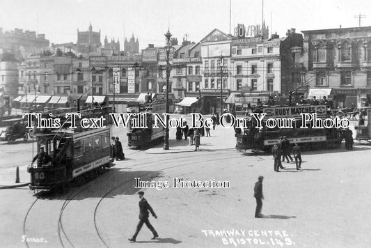 BR 128 - Tramway Centre, Bristol c1920