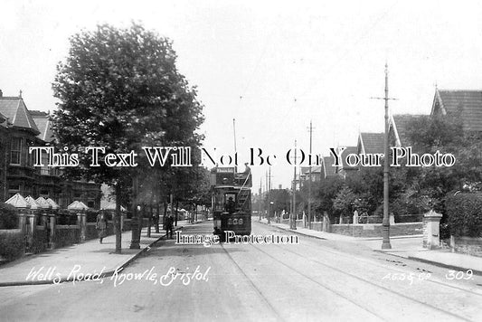 BR 158 - Wells Road, Knowle, Bristol c1912