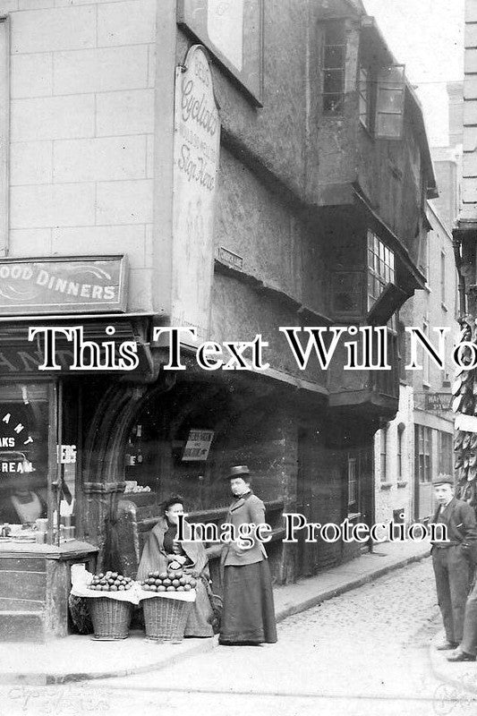 BR 160 - Fruit Sellers At Church Lane, St Peters, Bristol