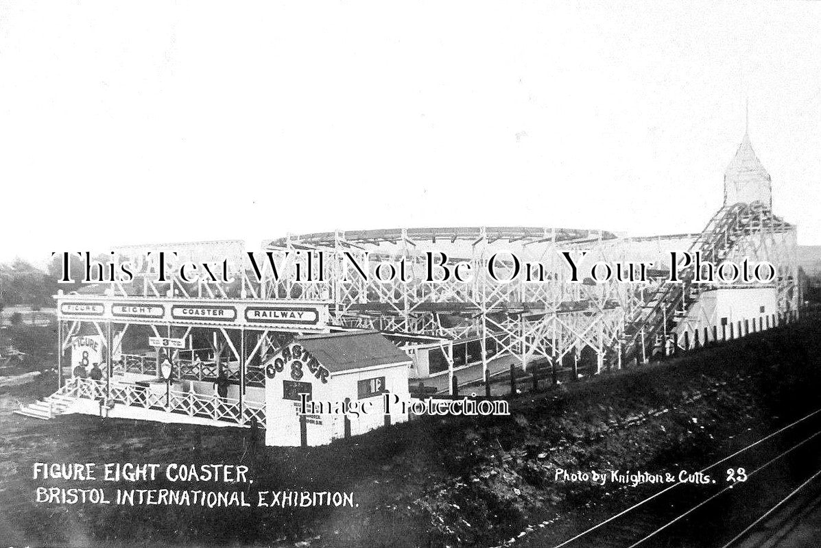 BR 179 - International Exhibition Figure 8 Rollercoaster, Bristol c1914