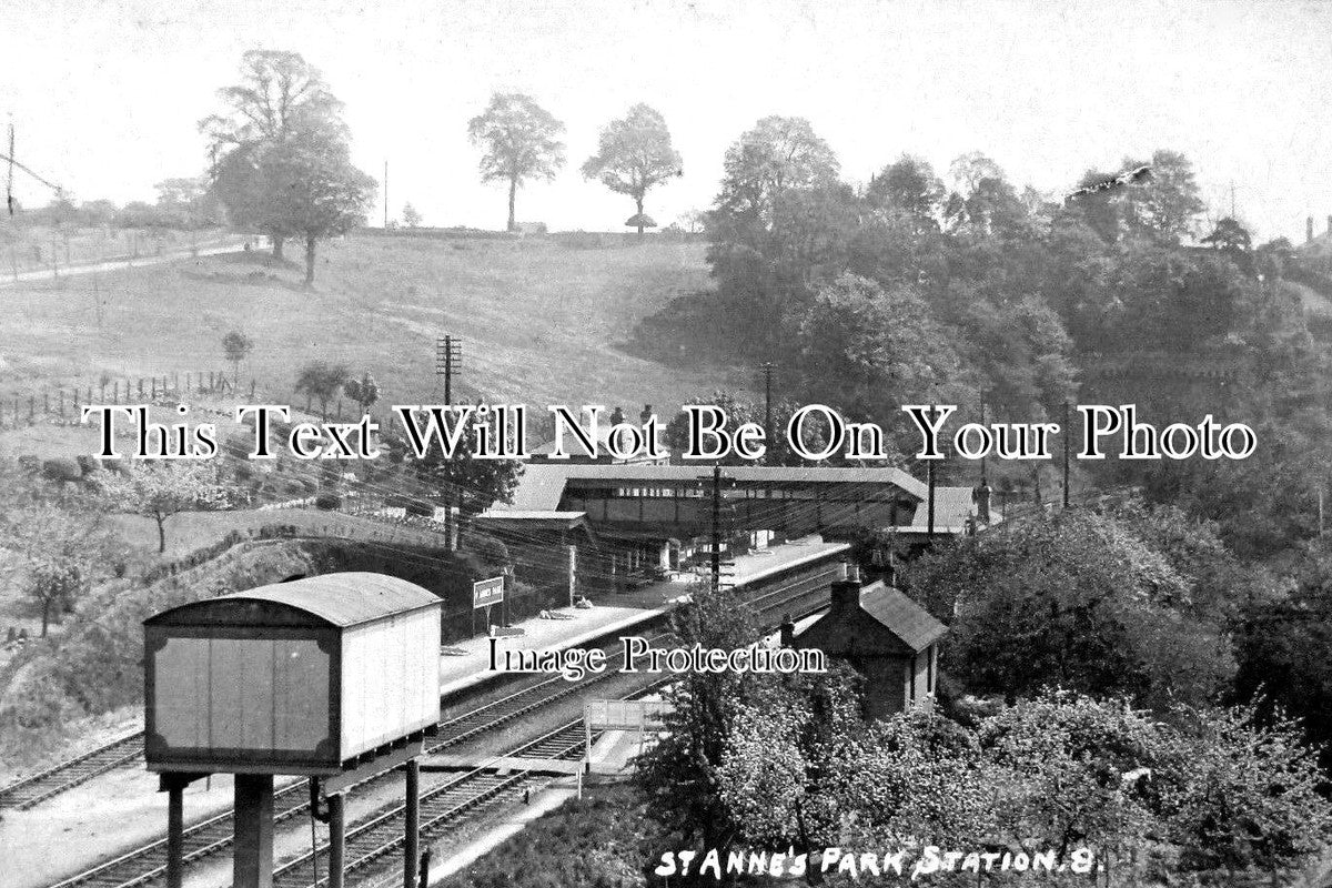 BR 193 - St Annes Park Railway Station, Bristol c1923