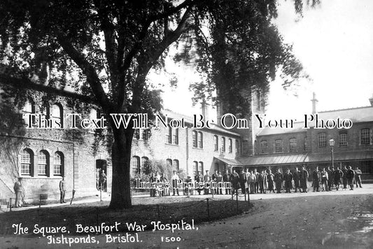 BR 203 - The Square, Beaufort War Hospital, Fishponds, Bristol c1917