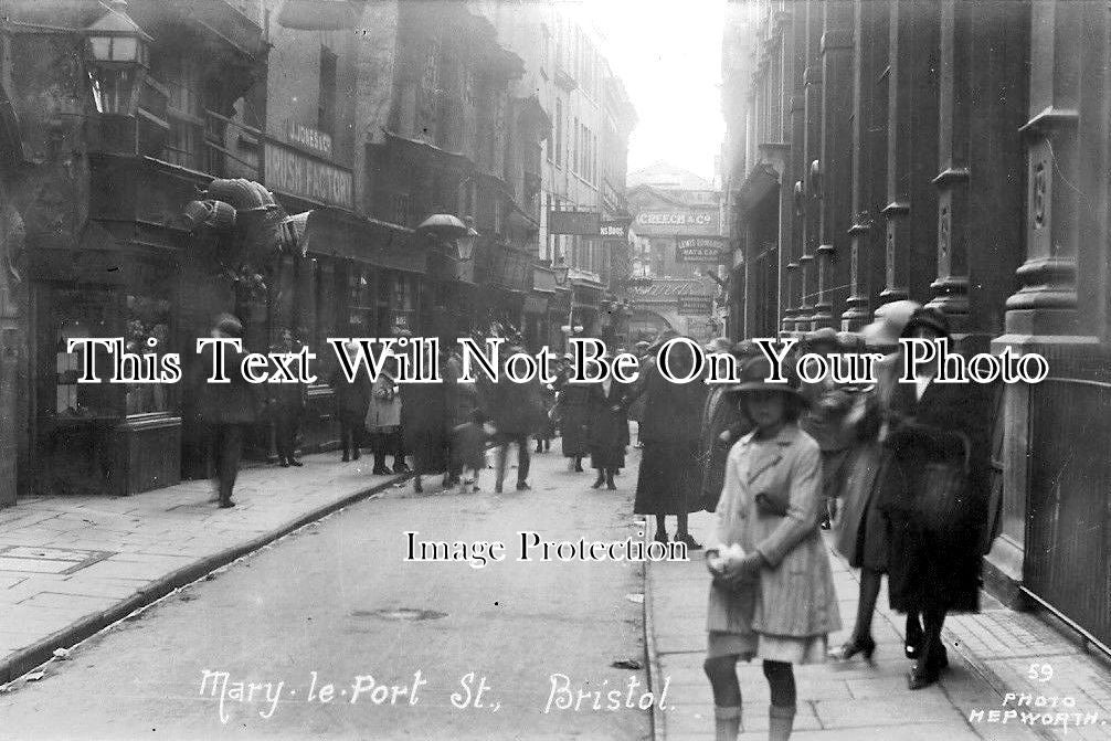 BR 217 - Mary-le-Port Street, Bristol c1909