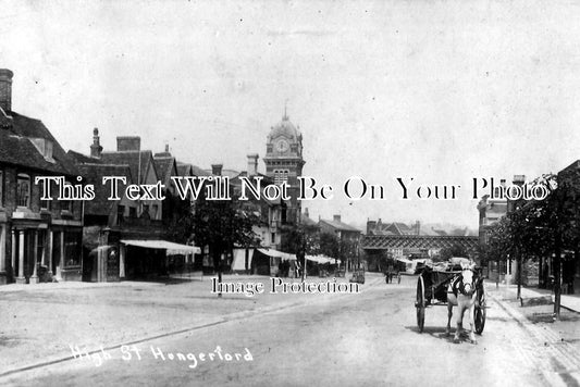 BR 28 - High Street, Hungerford, Berkshire c1914