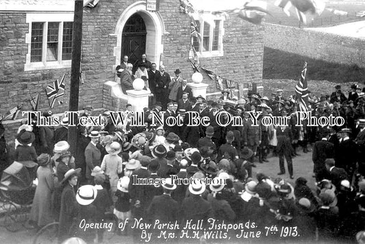 BR 286 - Opening Of The New Parish Hall, Fishponds, Bristol 1913