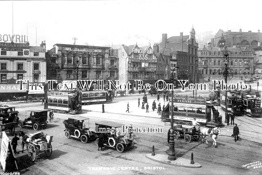 BR 291 - Tramways Centre, Bristol c1912