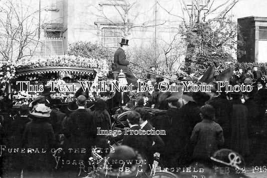 BR 335 - Funeral Of Rev Wingfield Vicar Of Knowle, Bristol 1913