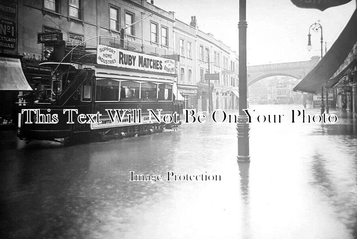 BR 358 - Floods, Zetland Road, Bristol c1914