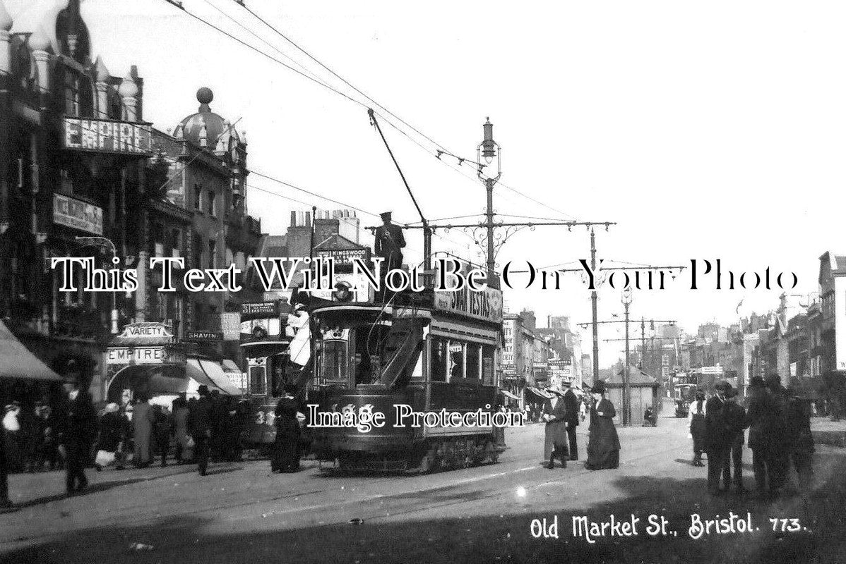 BR 372 - Old Market Street, Bristol c1910