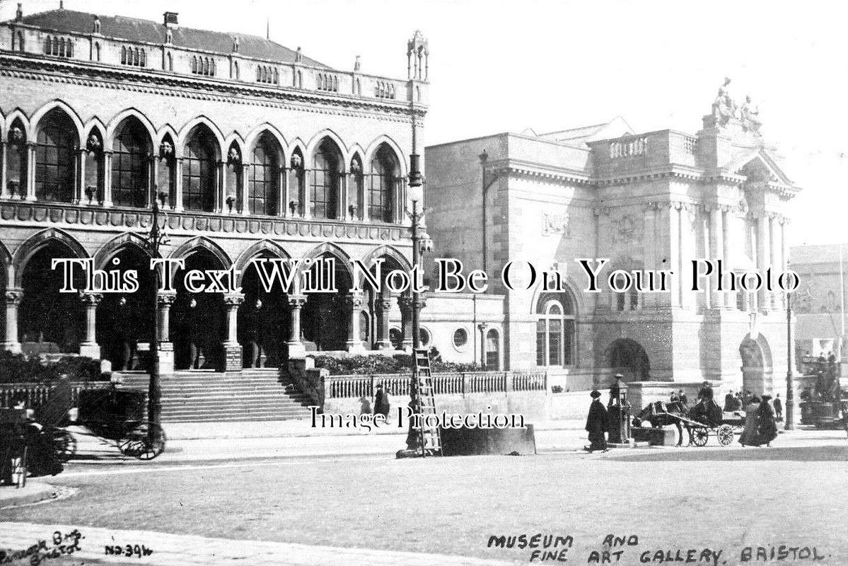 BR 421 - Museum & Fine Art Gallery, Bristol c1905