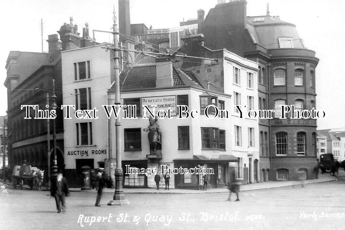 BR 428 - Rupert Street & Quay Street, Bristol c1905