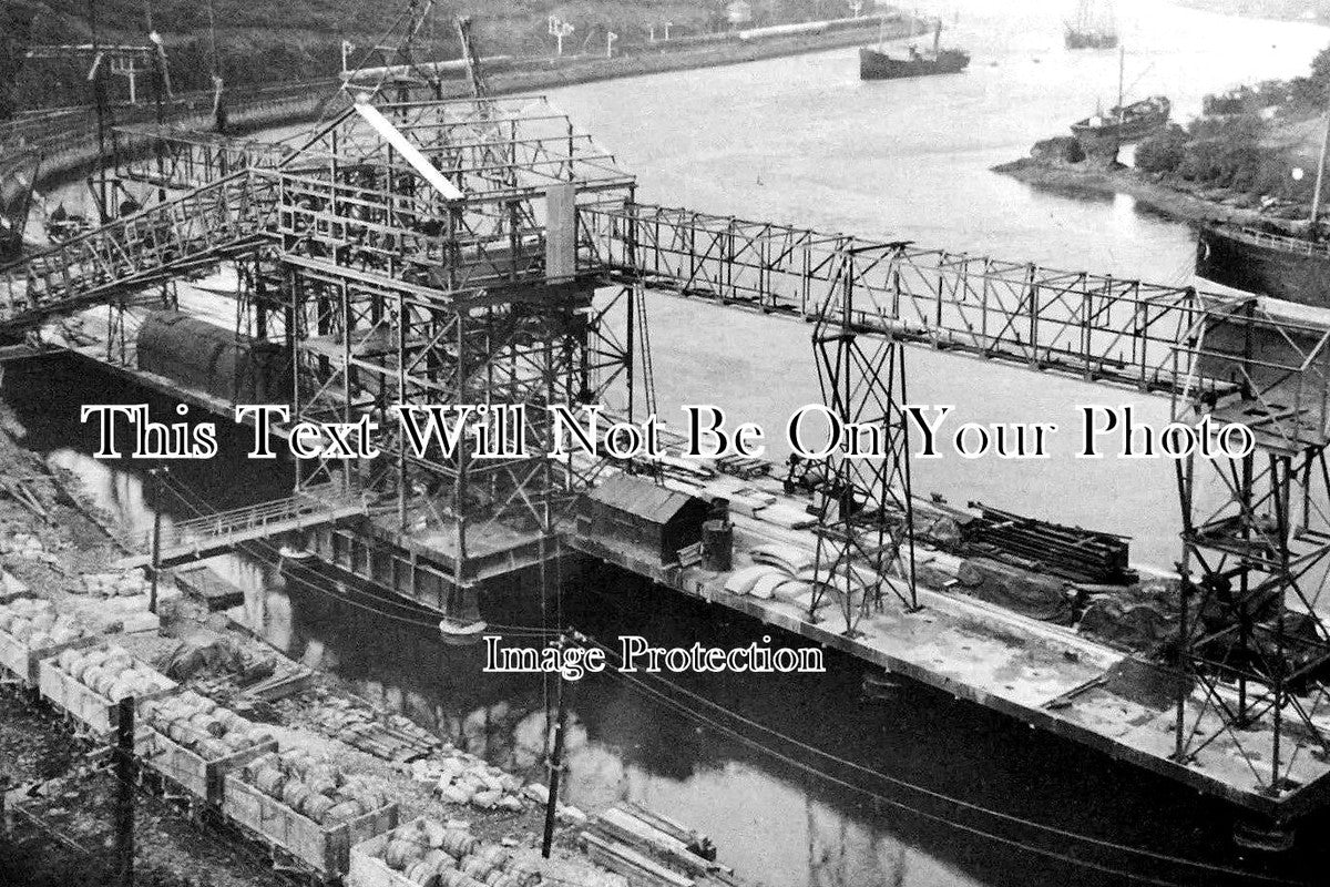 BR 445 - Construction Of Portway, Avonmouth, Bristol c1923