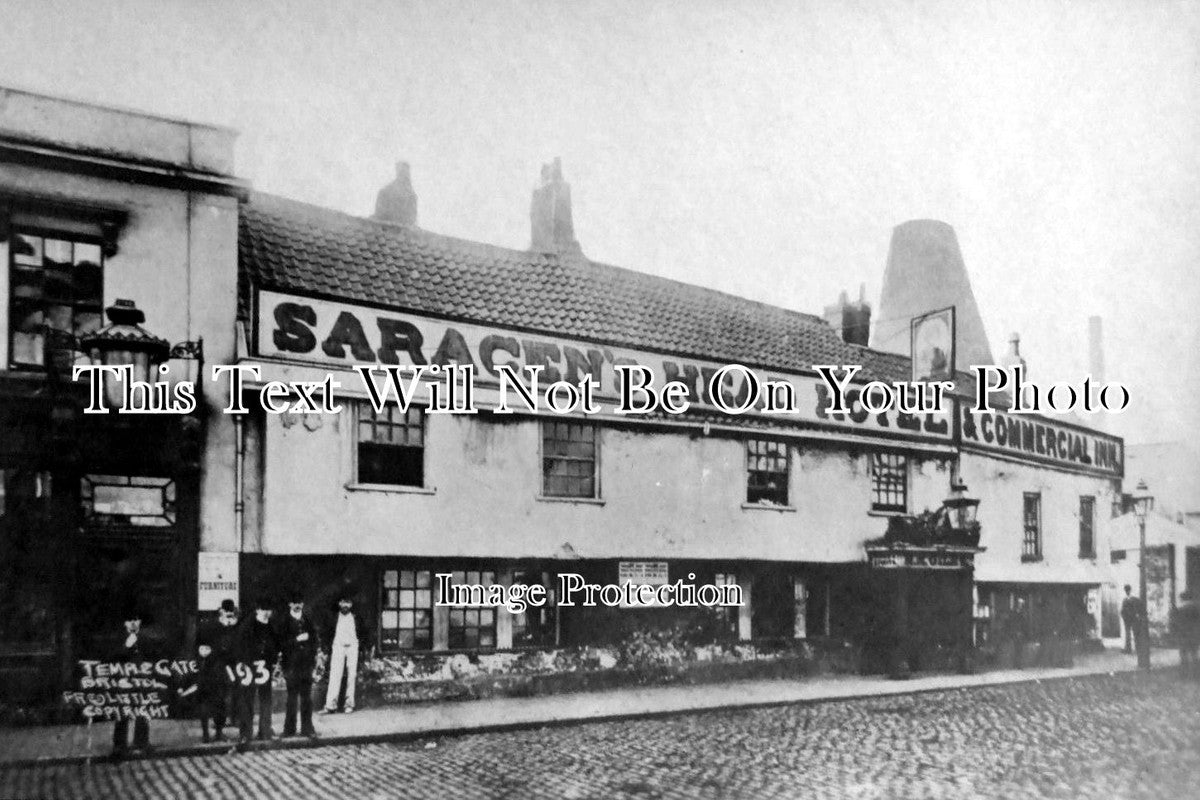 BR 45 - Saracens Head Hotel, Bristol c1910