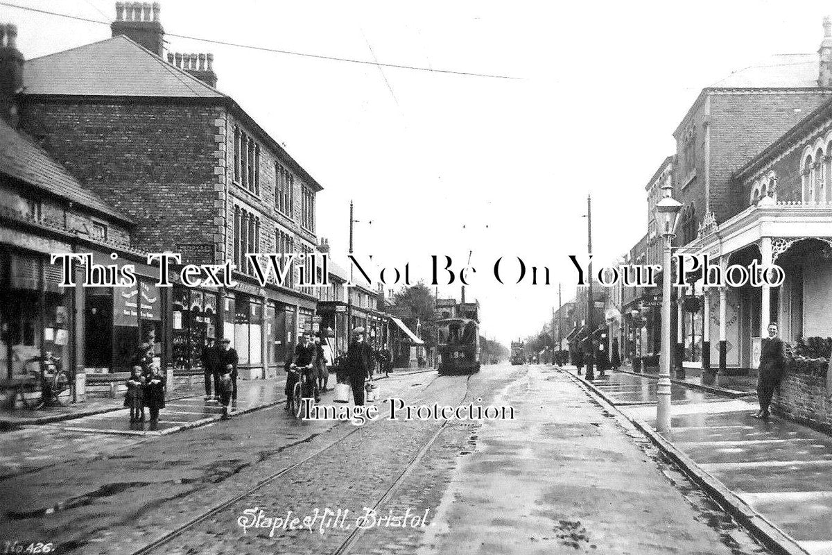 BR 486 - Staple Hill, Bristol c1915