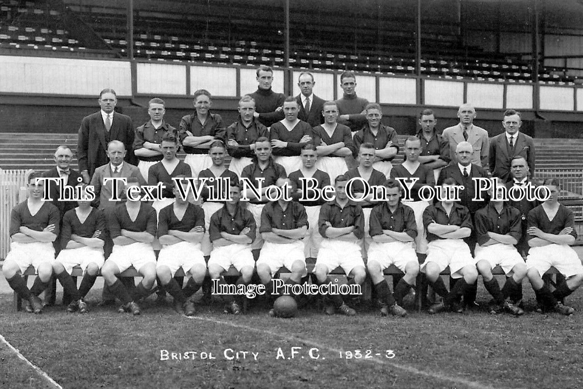 BR 513 - Bristol City Football Club Team 1932-33 – JB Archive