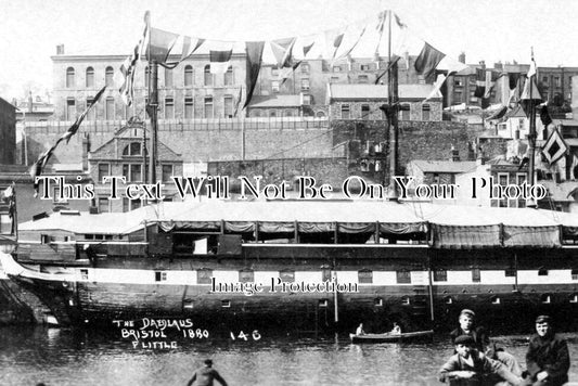 BR 528 - The Daedlaus, Bristol Docks c1880