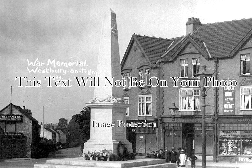 BR 580 - Westbury On Trym War Memorial, Bristol WW1