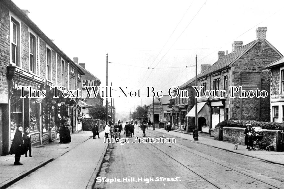 BR 626 Staple Hill High Street, Bristol JB Archive
