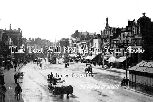 BR 646 - Old Market Street, Bristol c1920