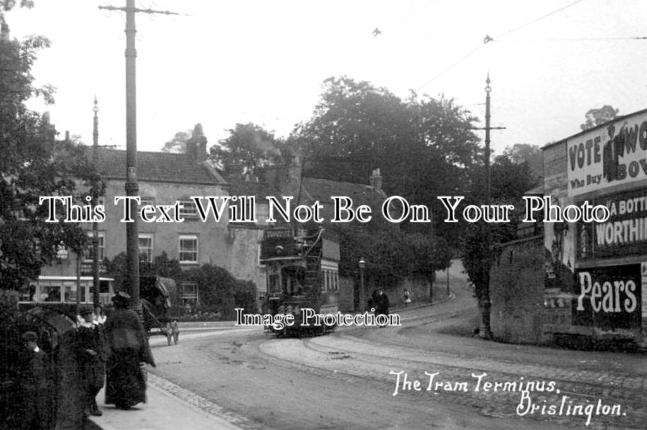 BR 652 - The Tram Terminus, Brislington, Bristol c1911