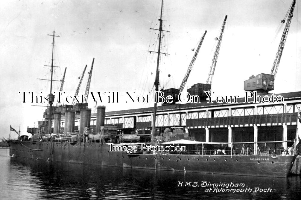 BR 674 - HMS Birmingham At Avonmouth Dock, Bristol