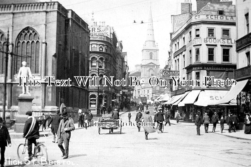 BR 698 - High Street, Bristol c1926