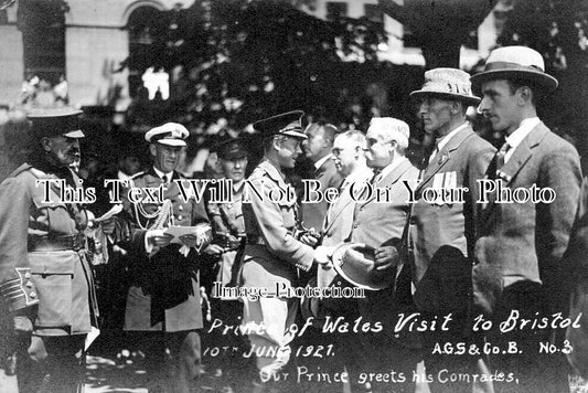 BR 706 - Prince Of Wales Visit To Bristol 1921