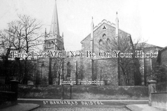 BR 718 - St Barnabas Church, City Road, Bristol c1909