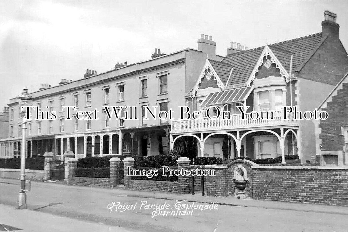 BR 746 - Royal Parade, Esplanade, Burnham On Sea, Somerset c1914