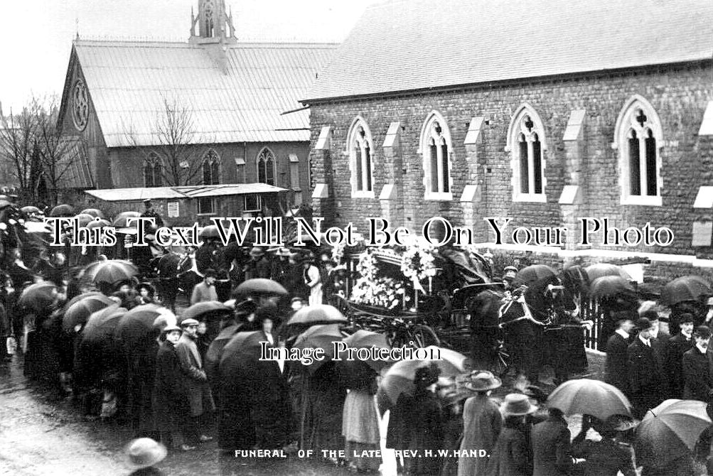 BR 748 - Funeral Of Rev HW Hand, Bristol