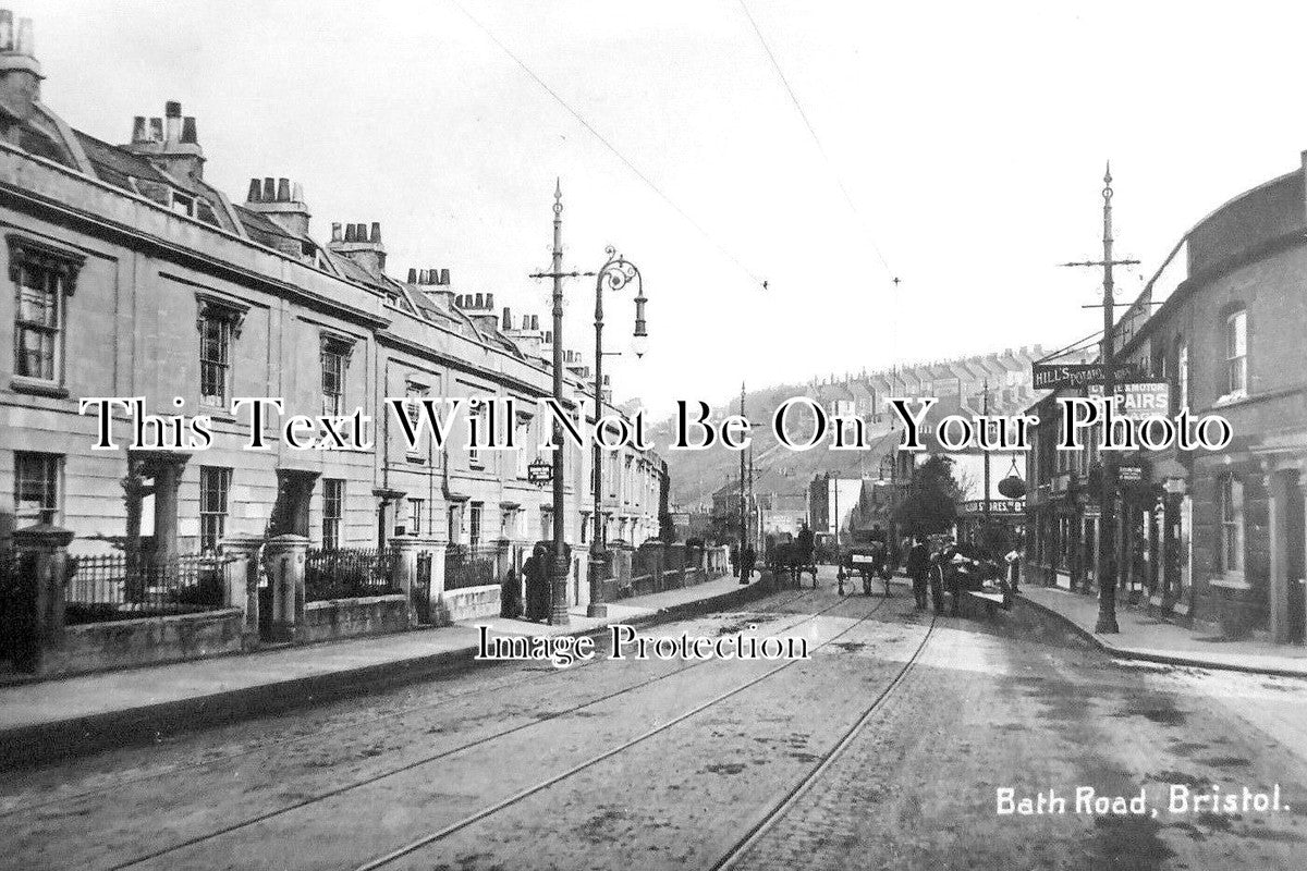 BR 766 - Bath Road, Bristol c1912