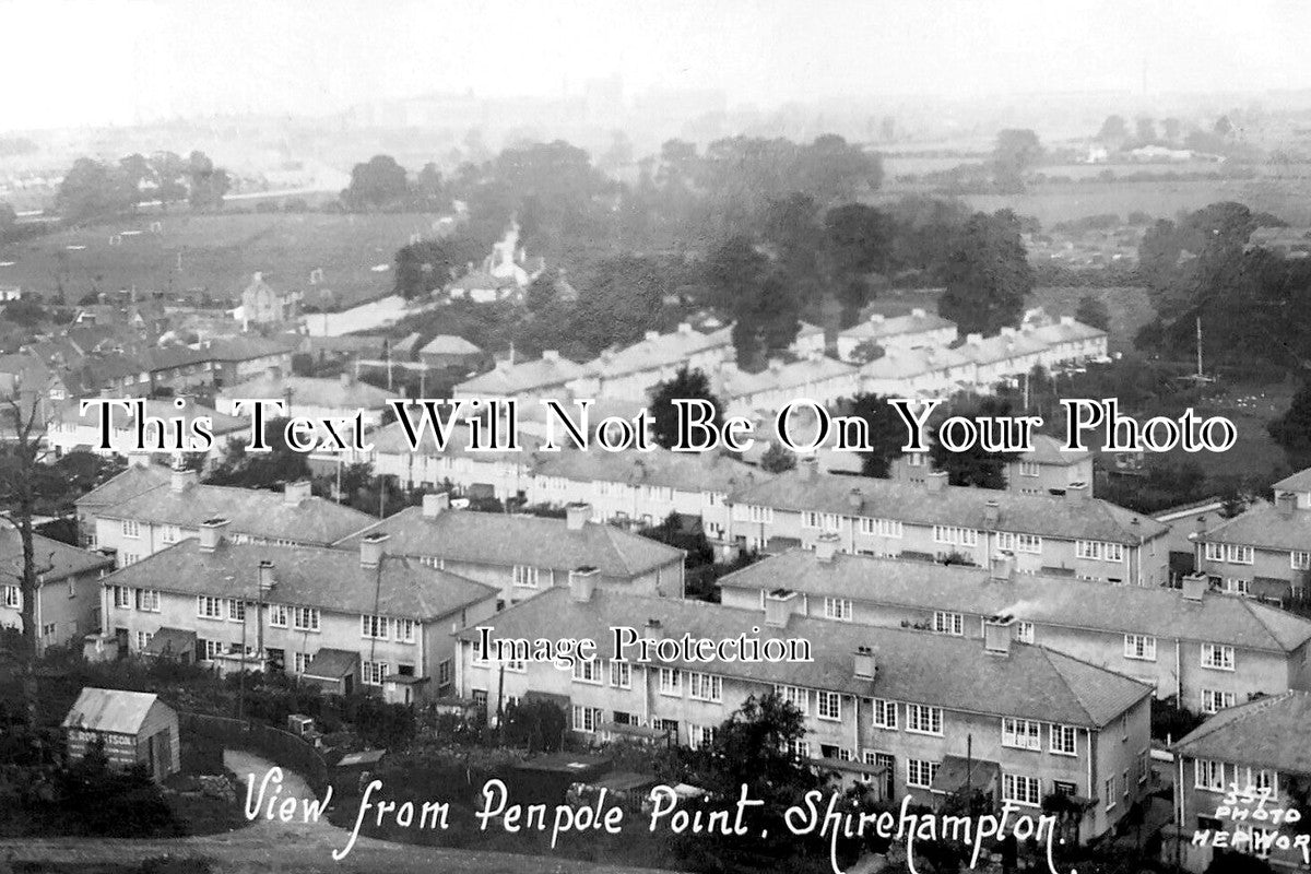 BR 795 - View From Penpole Point, Shirehampton, Bristol c1928